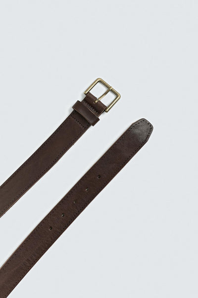 CEINTURE EN CUIR EFFET VINTAGE